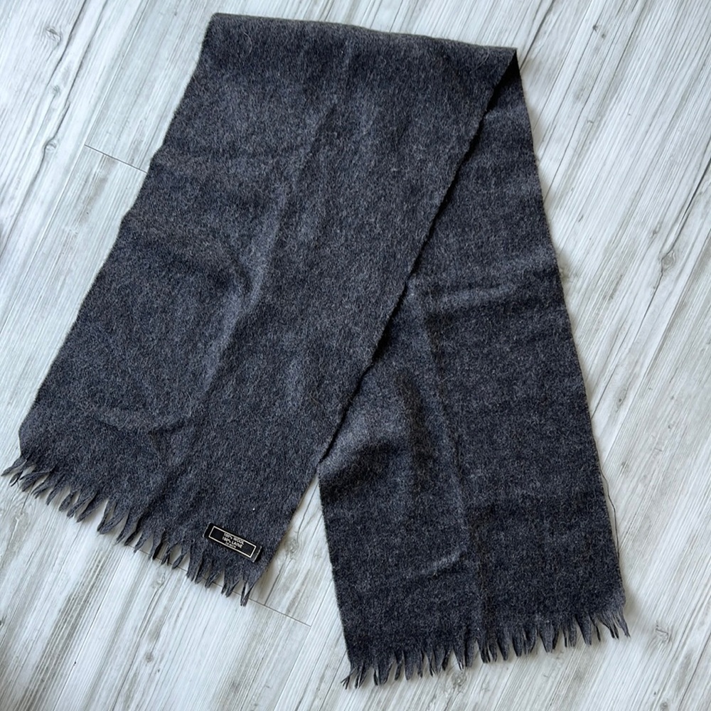 GREY Wool Scarf